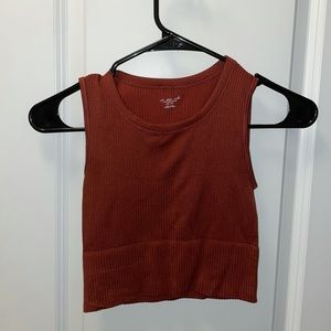 Out from Under Crop Top Burnt Orange